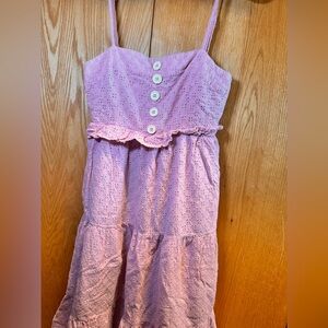 Knee Length Thrifted Pink Dress